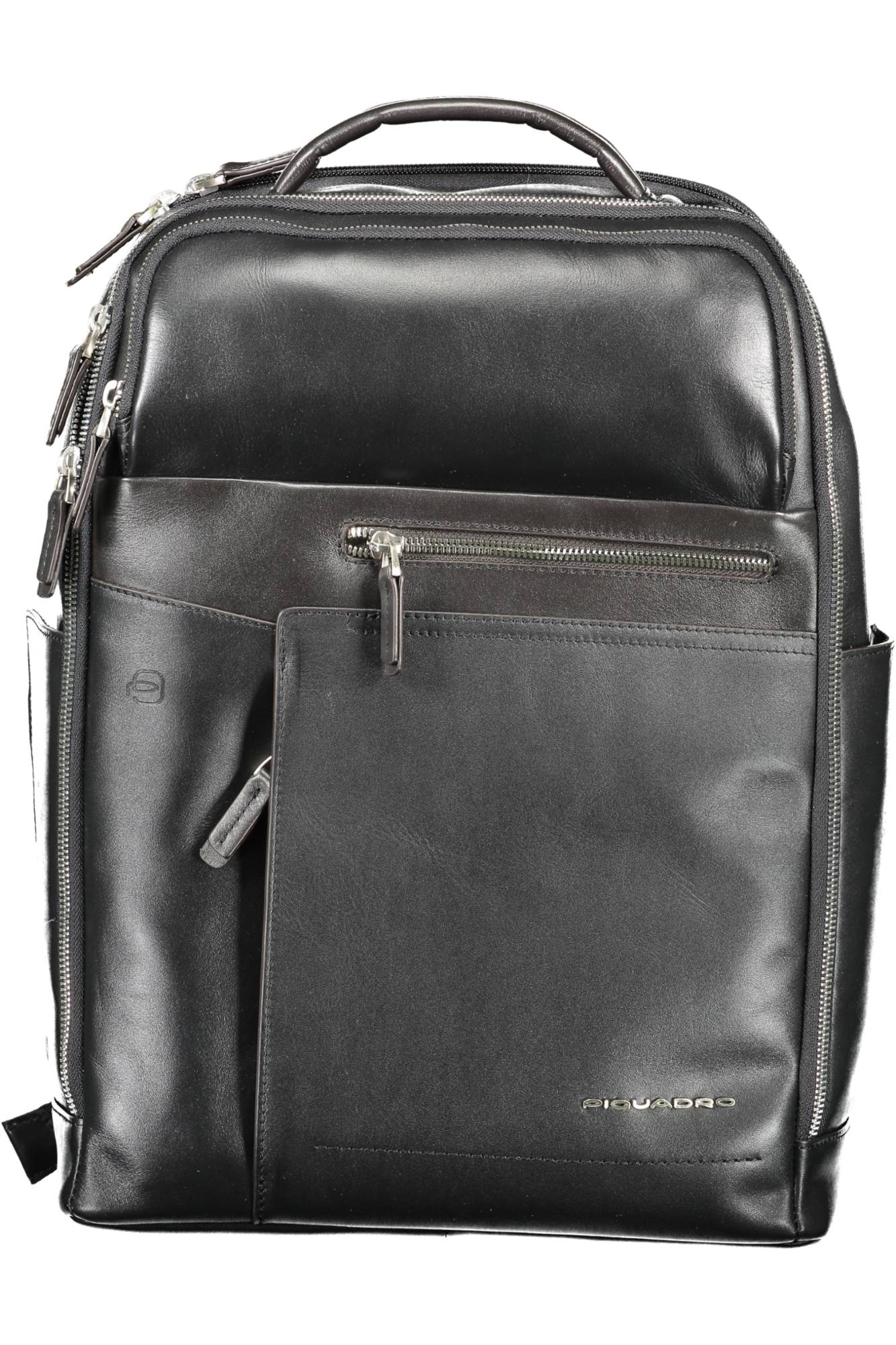 PIQUADRO MEN'S BLACK BACKPACK