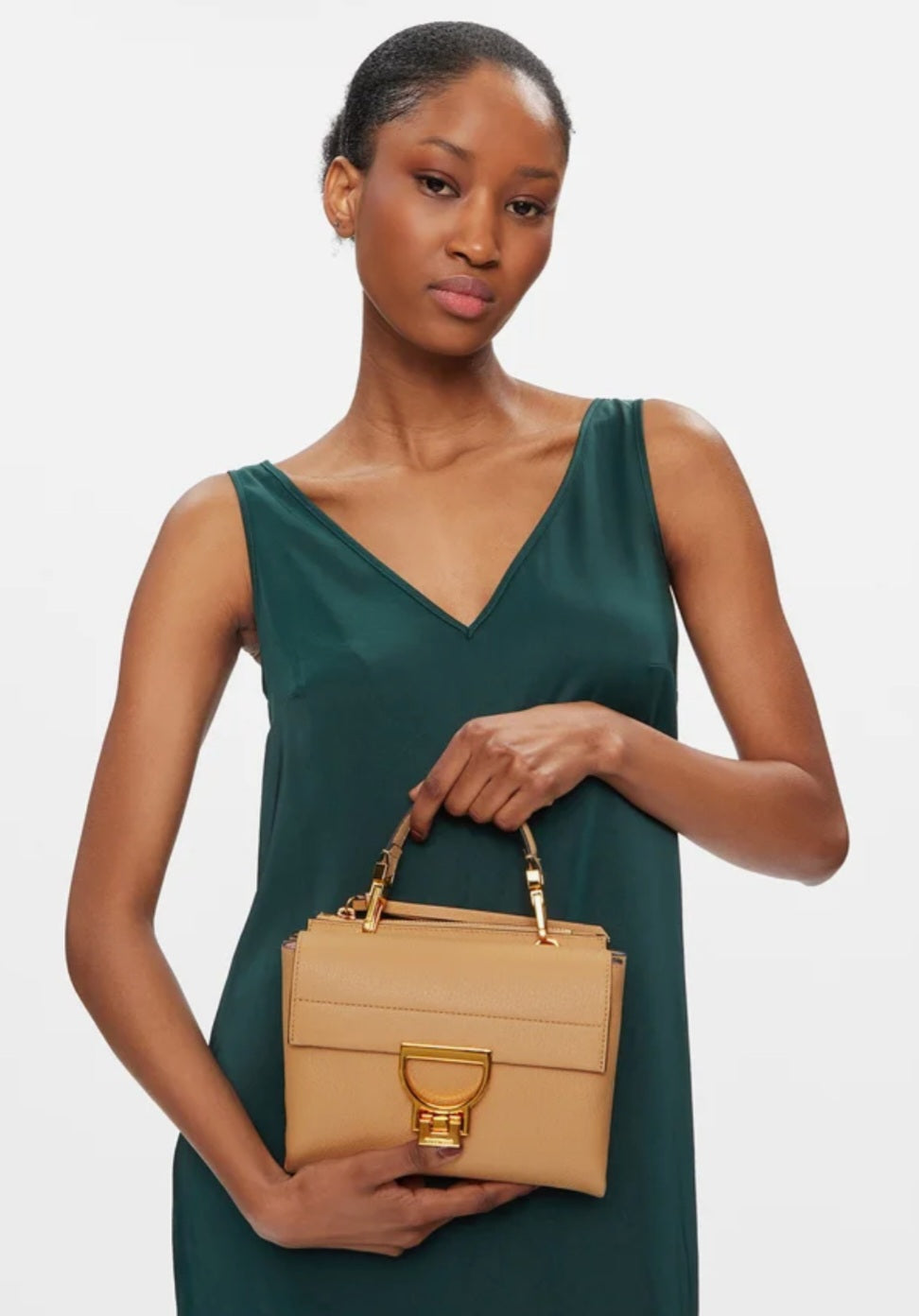 COCCINELLE WOMEN'S BROWN BAG