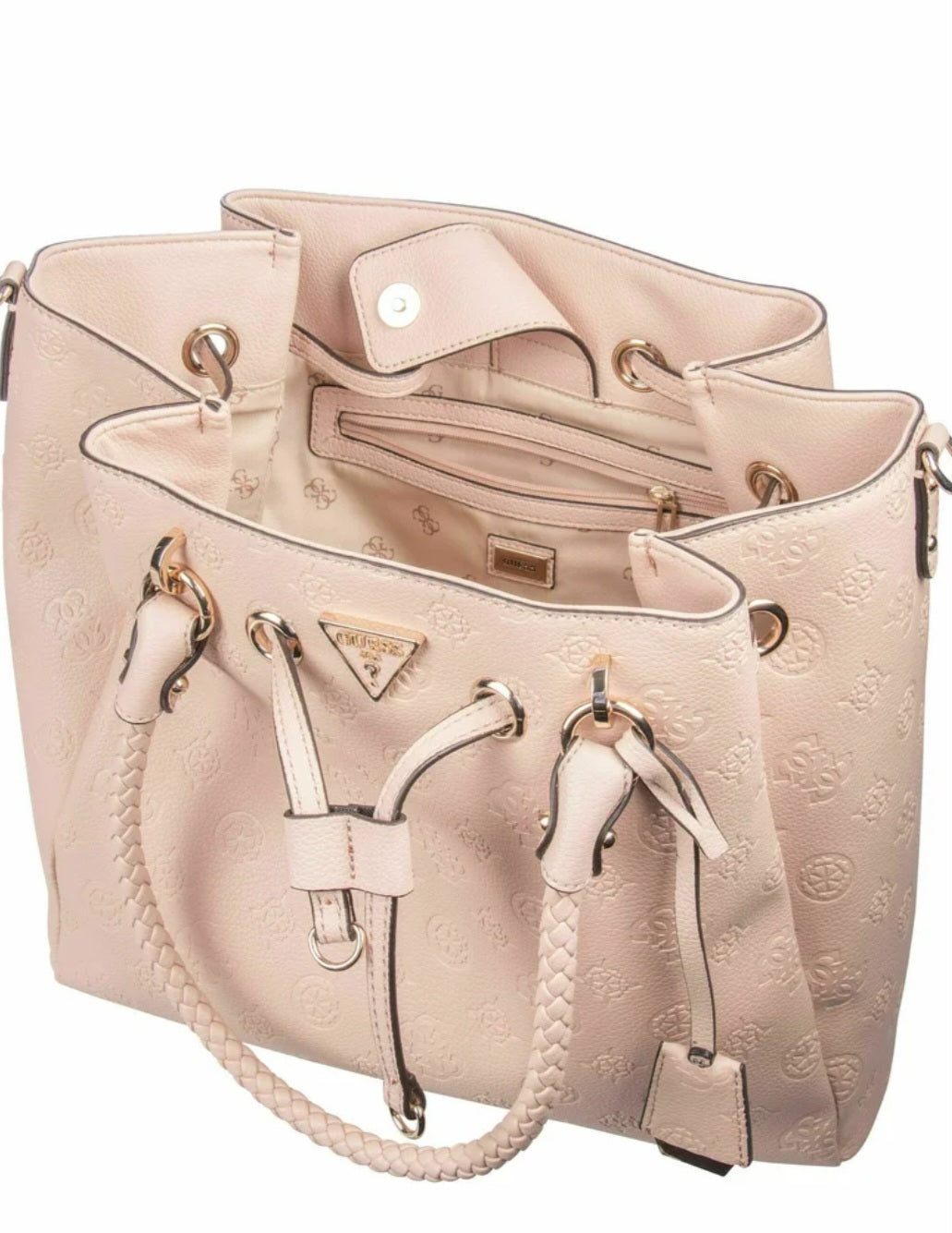 GUESS JEANS WOMEN'S BAG PINK