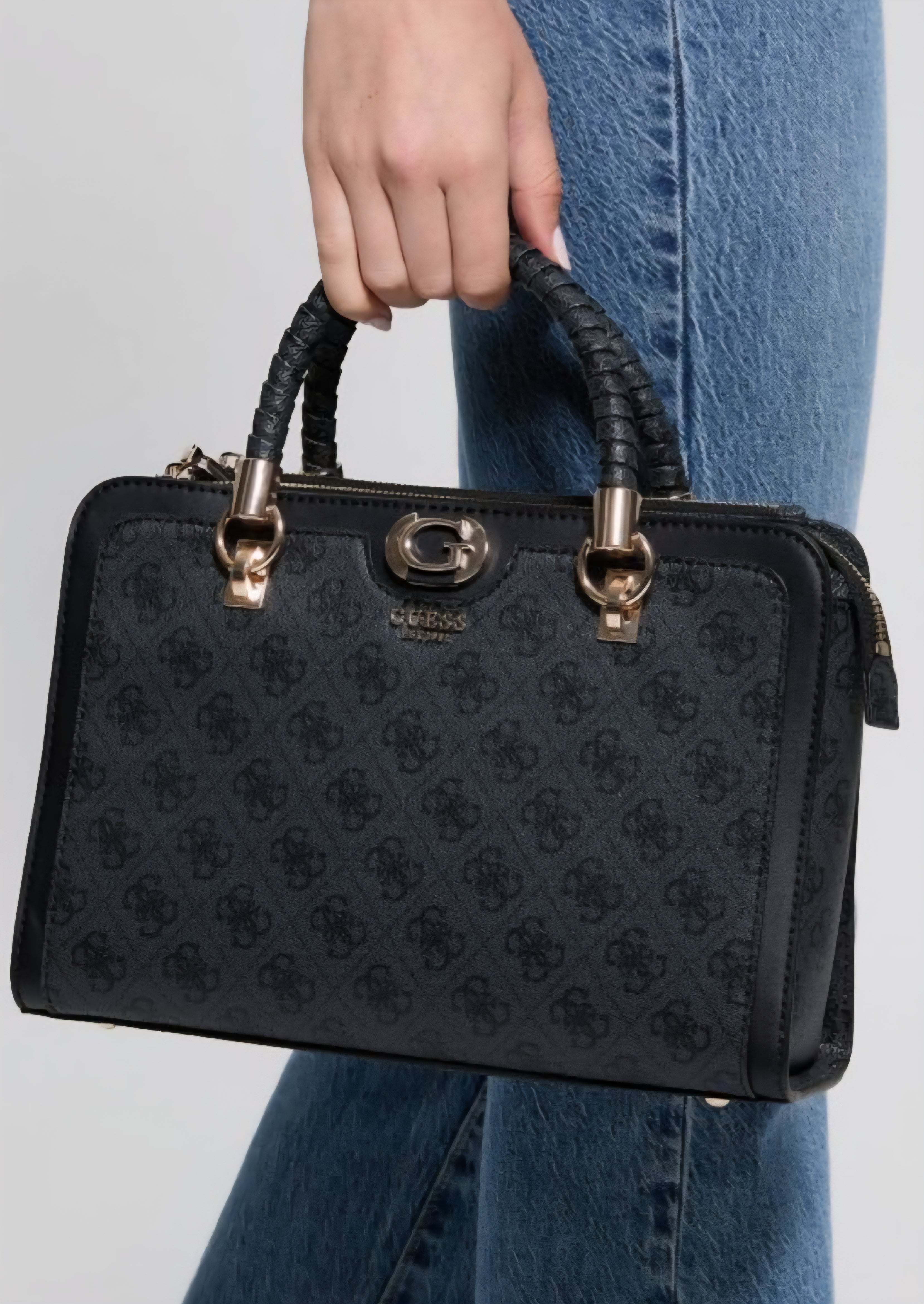 GUESS JEANS WOMEN'S BAG BLACK