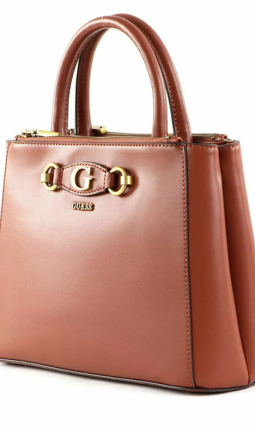 GUESS JEANS WOMEN'S BAG BROWN