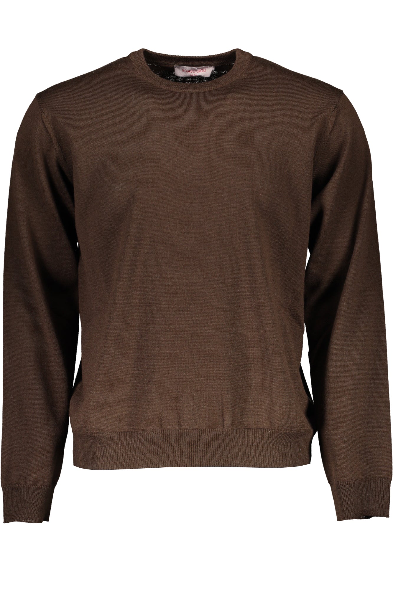 ROMEO GIGLI BROWN MEN'S SWEATER