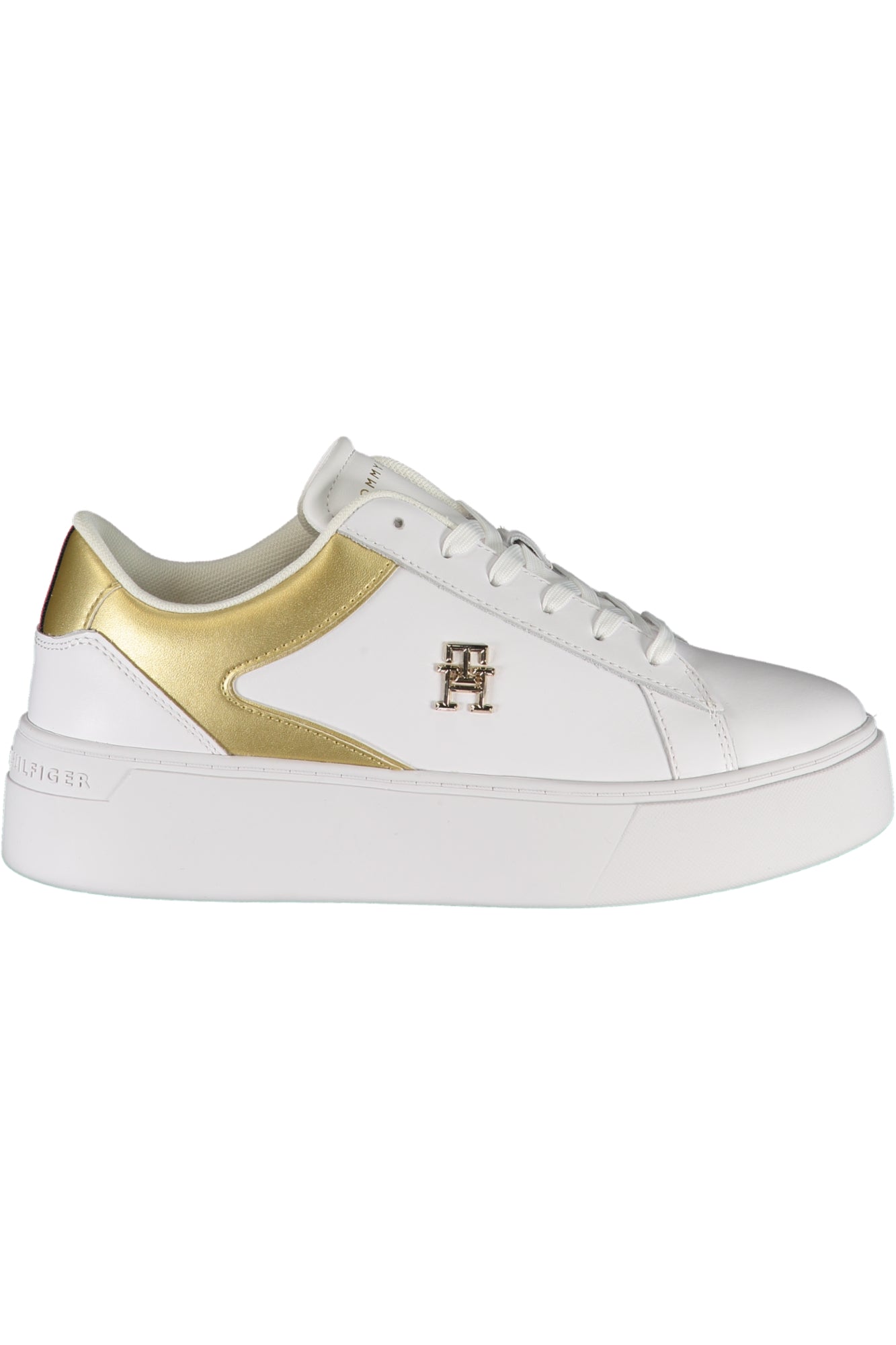 TOMMY HILFIGER WHITE WOMEN'S SPORTS SHOES