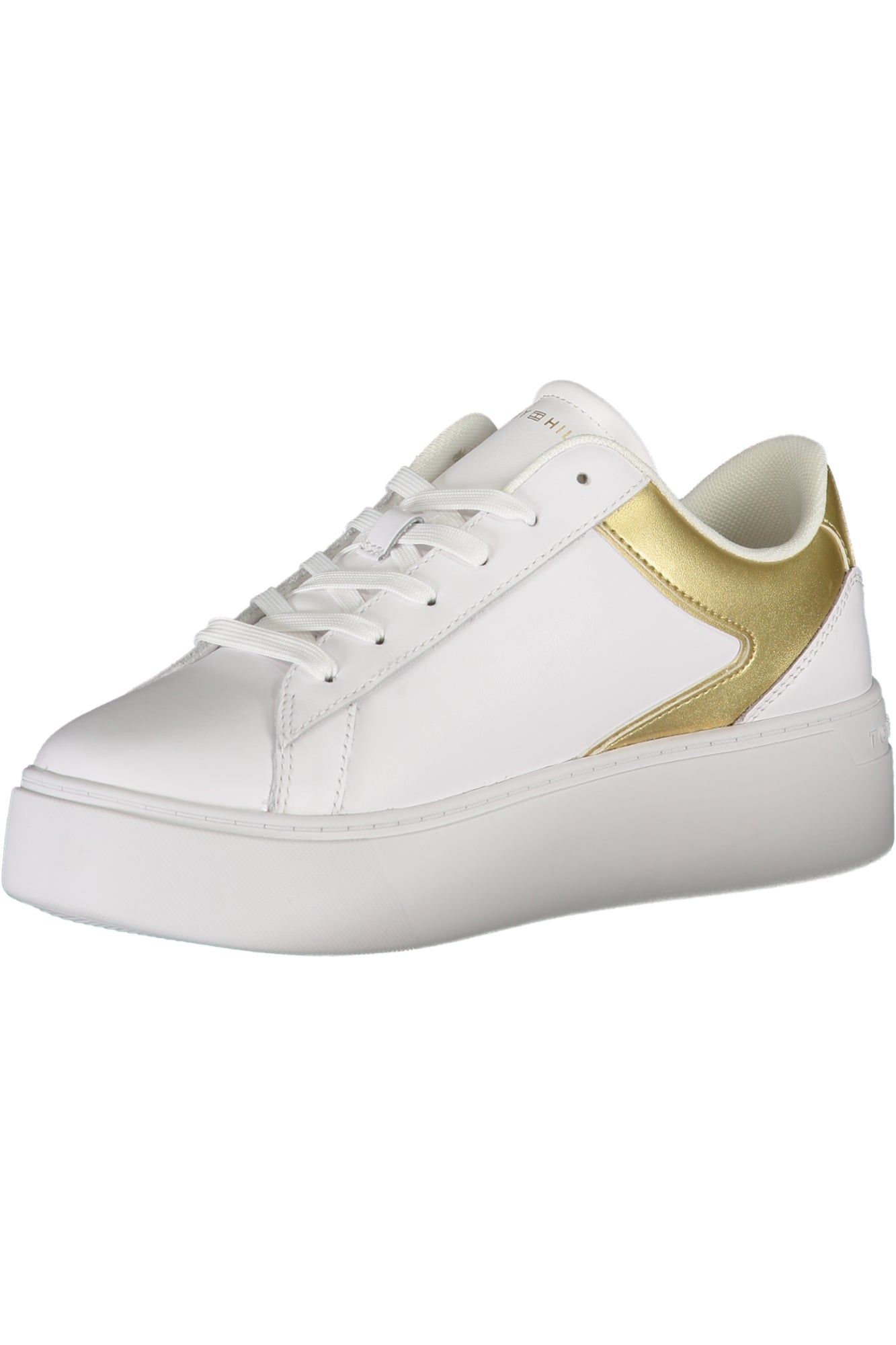 TOMMY HILFIGER WHITE WOMEN'S SPORTS SHOES