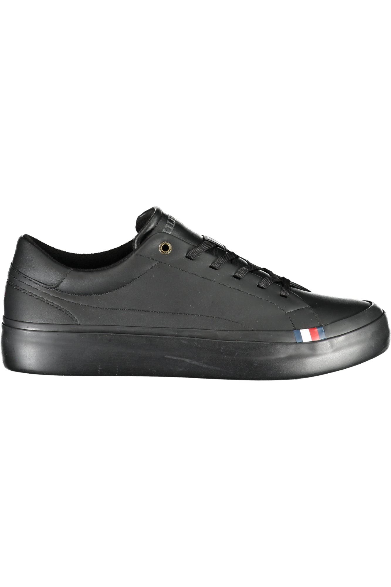 TOMMY HILFIGER BLACK MEN'S SPORTS SHOES