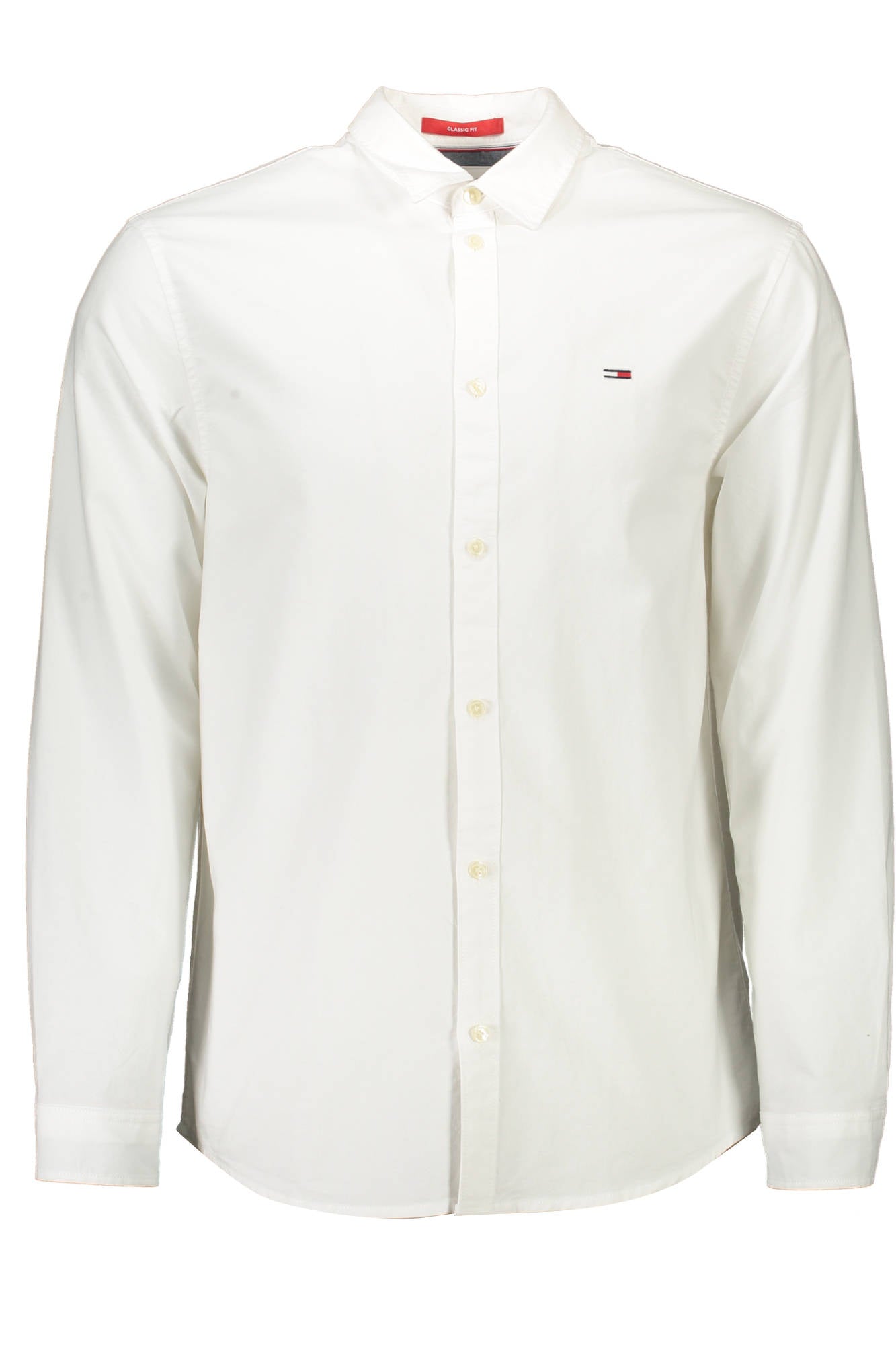 TOMMY HILFIGER MEN'S LONG SLEEVED SHIRT WHITE