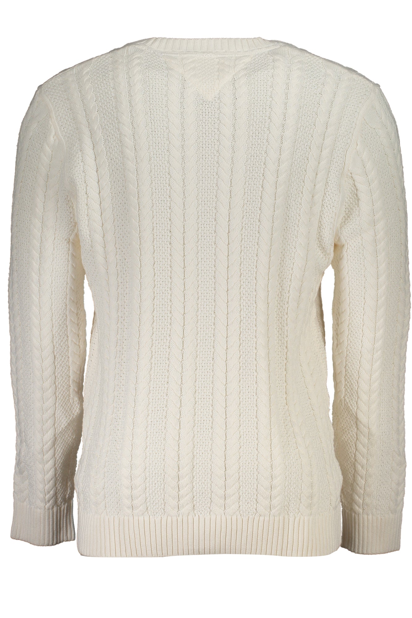TOMMY HILFIGER MEN'S WHITE SWEATER