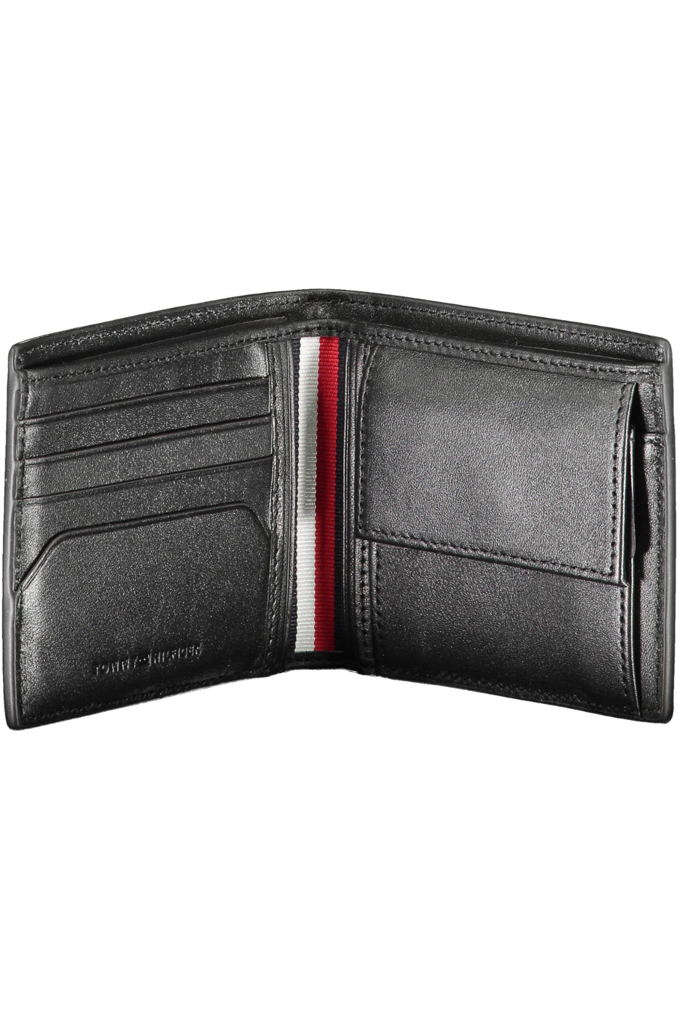 TOMMY HILFIGER BLACK MEN'S WALLET