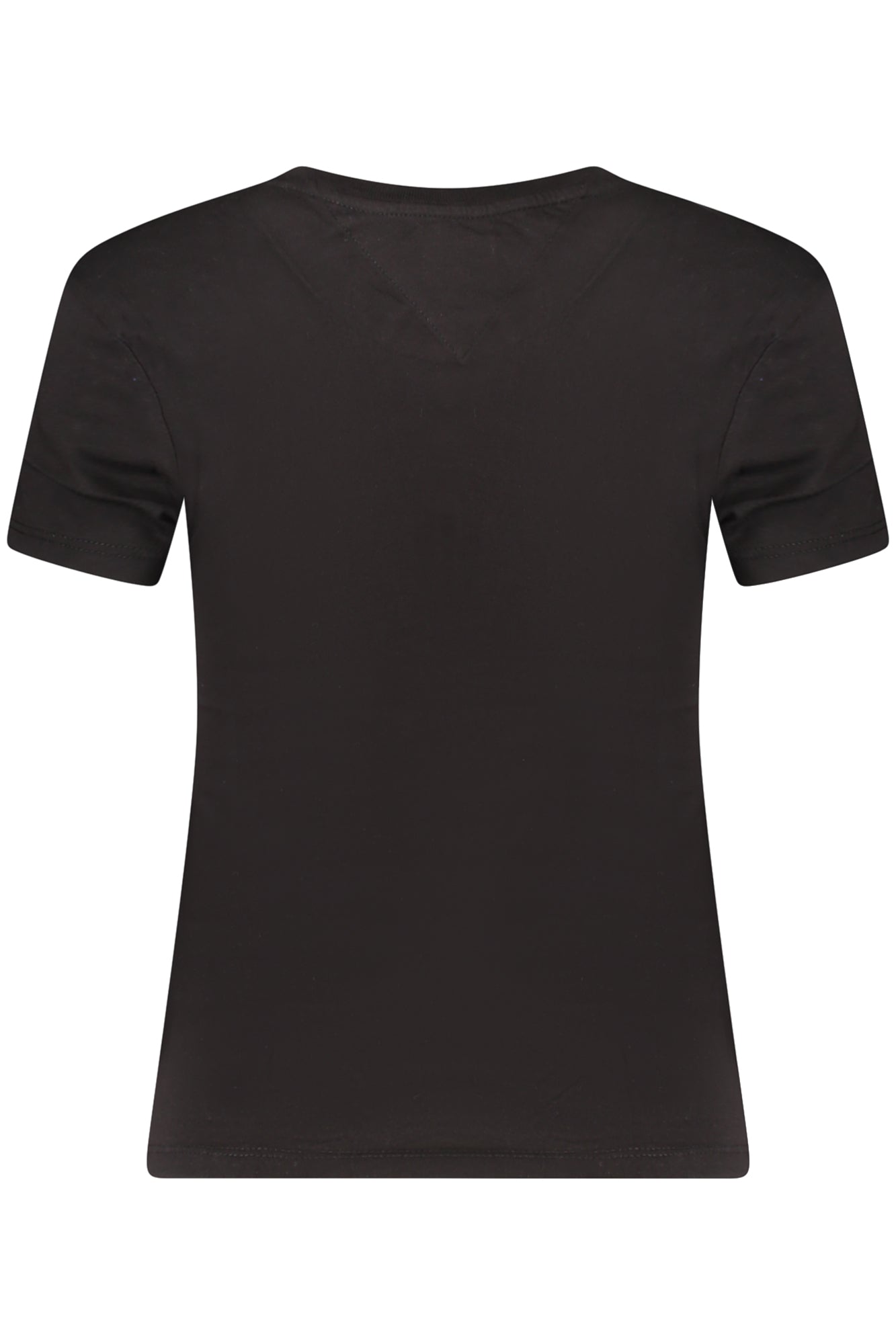 TOMMY HILFIGER SHORT SLEEVE T-SHIRT WOMEN BLACK