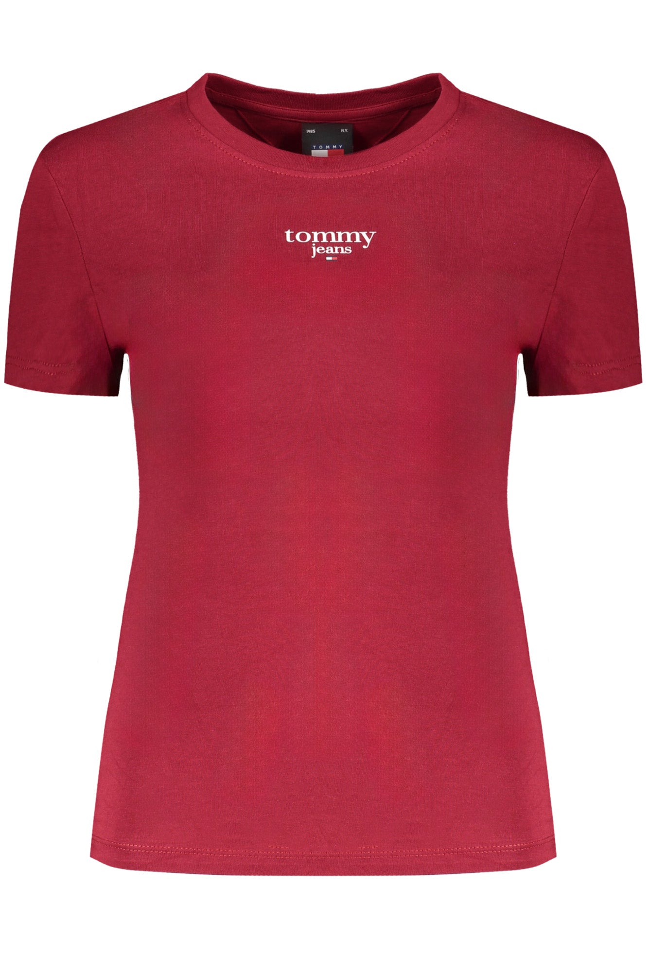 TOMMY HILFIGER WOMEN'S SHORT SLEEVE T-SHIRT RED