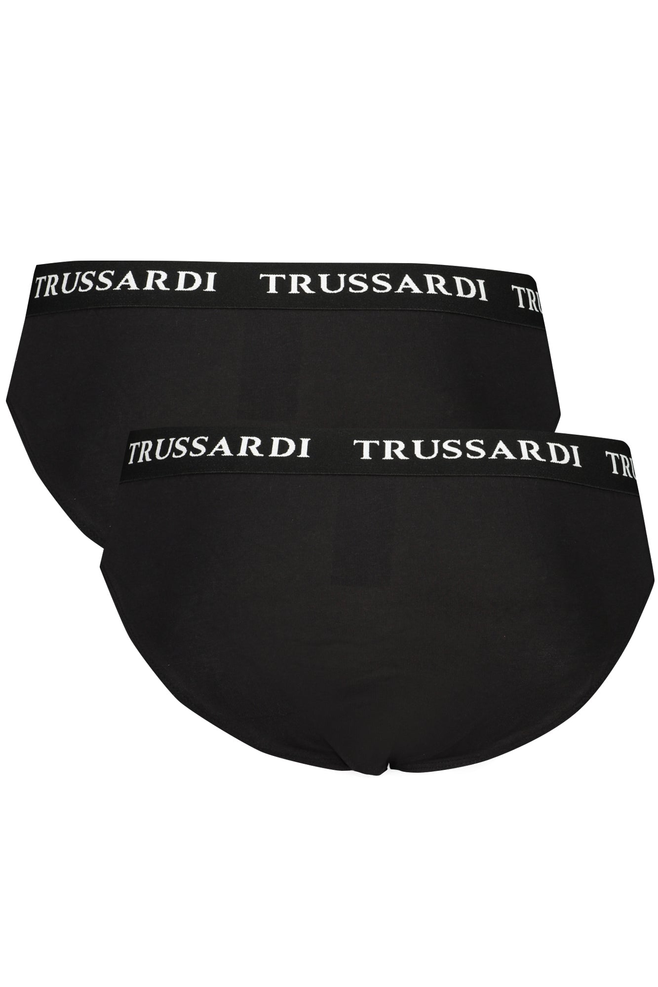 TRUSSARDI BLACK MEN'S SLIP