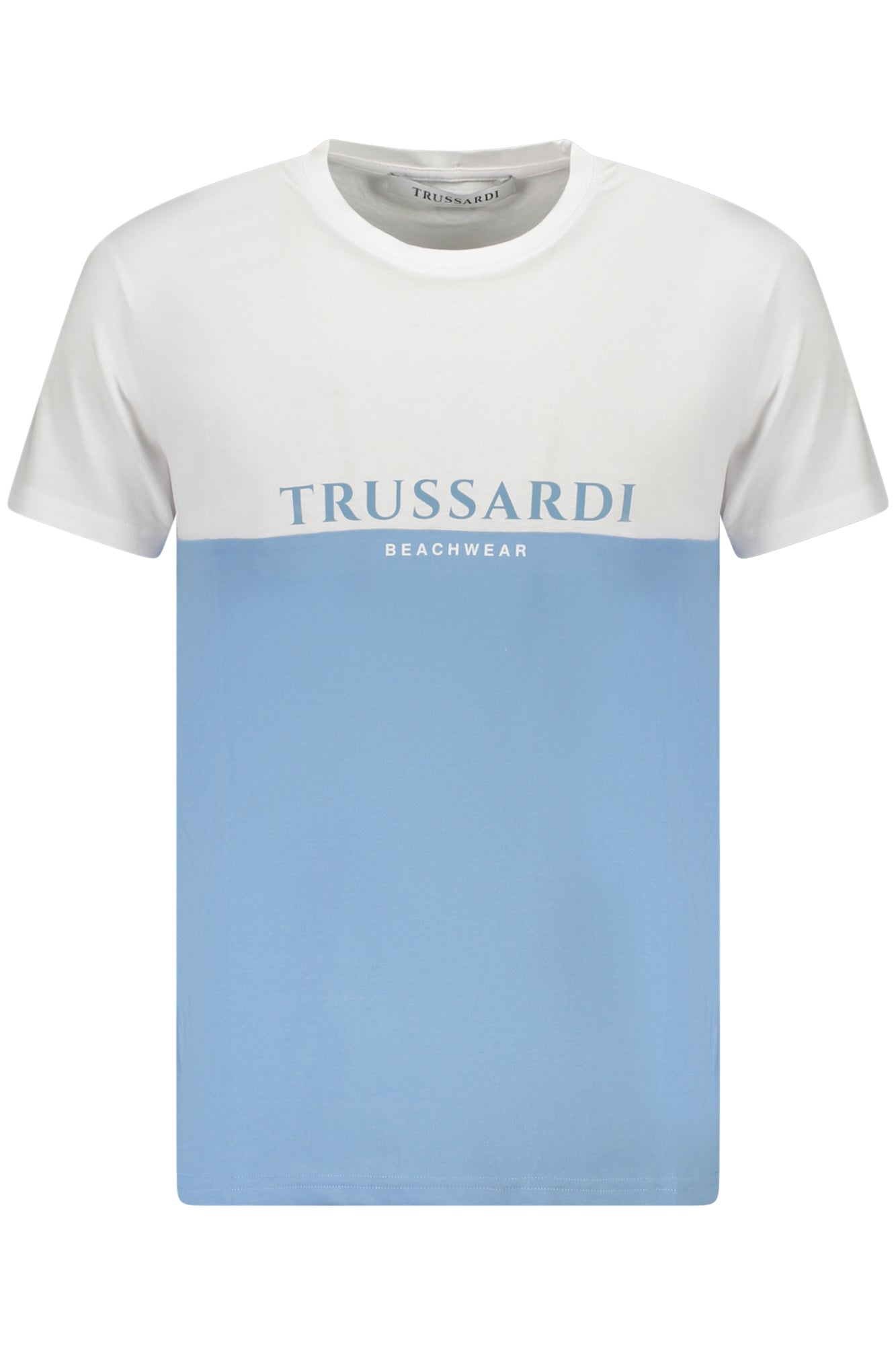 TRUSSARDI SHORT SLEEVE T-SHIRT MEN'S BLUE