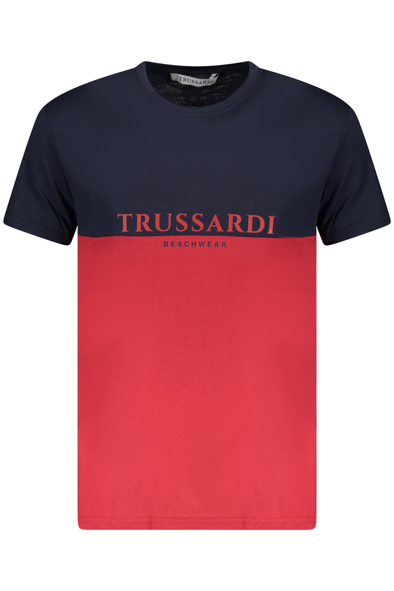 TRUSSARDI MEN'S SHORT SLEEVE T-SHIRT RED