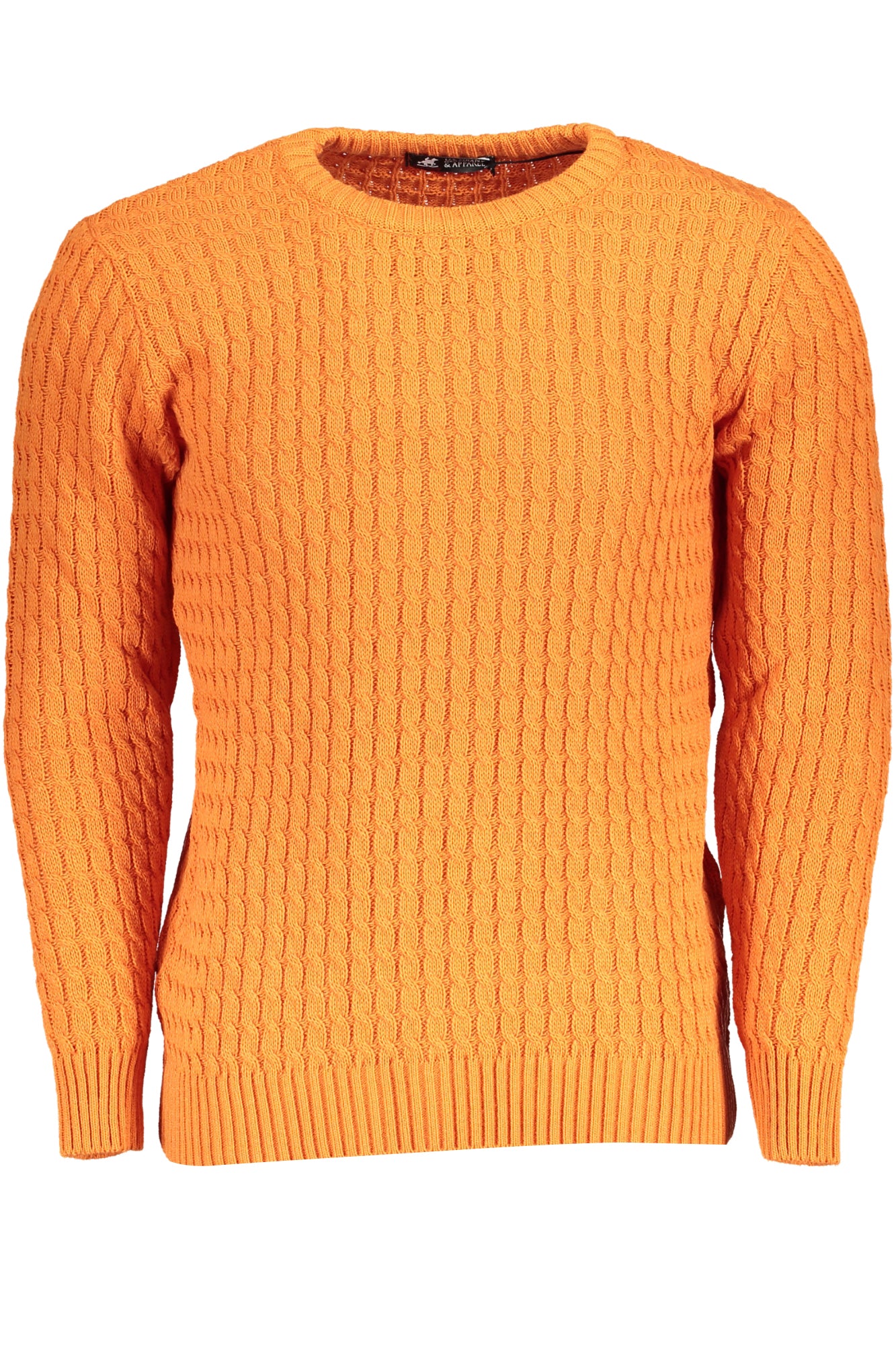 US GRAND POLO MEN'S ORANGE SWEATER