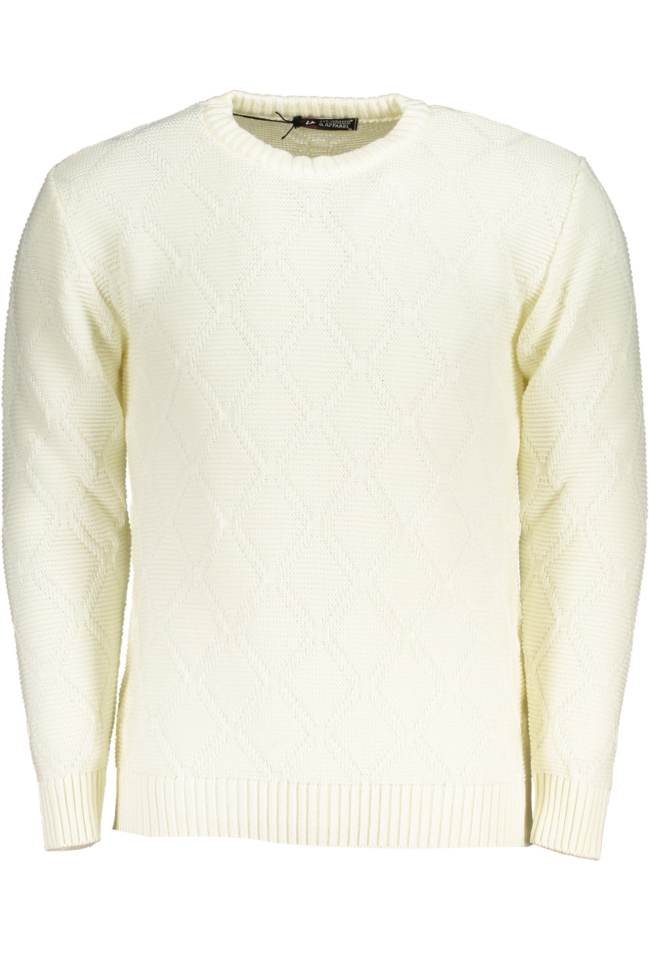 US GRAND POLO MEN'S WHITE SWEATER