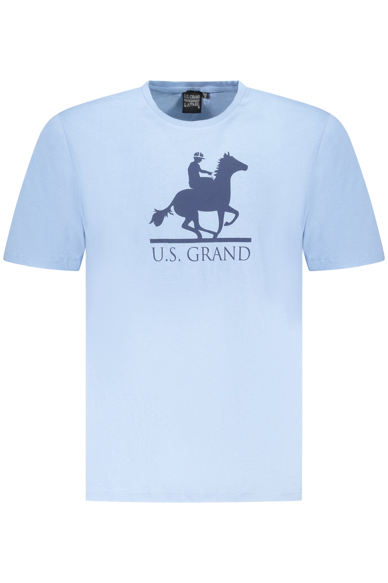 US GRAND POLO SHORT SLEEVE T-SHIRT MEN'S BLUE