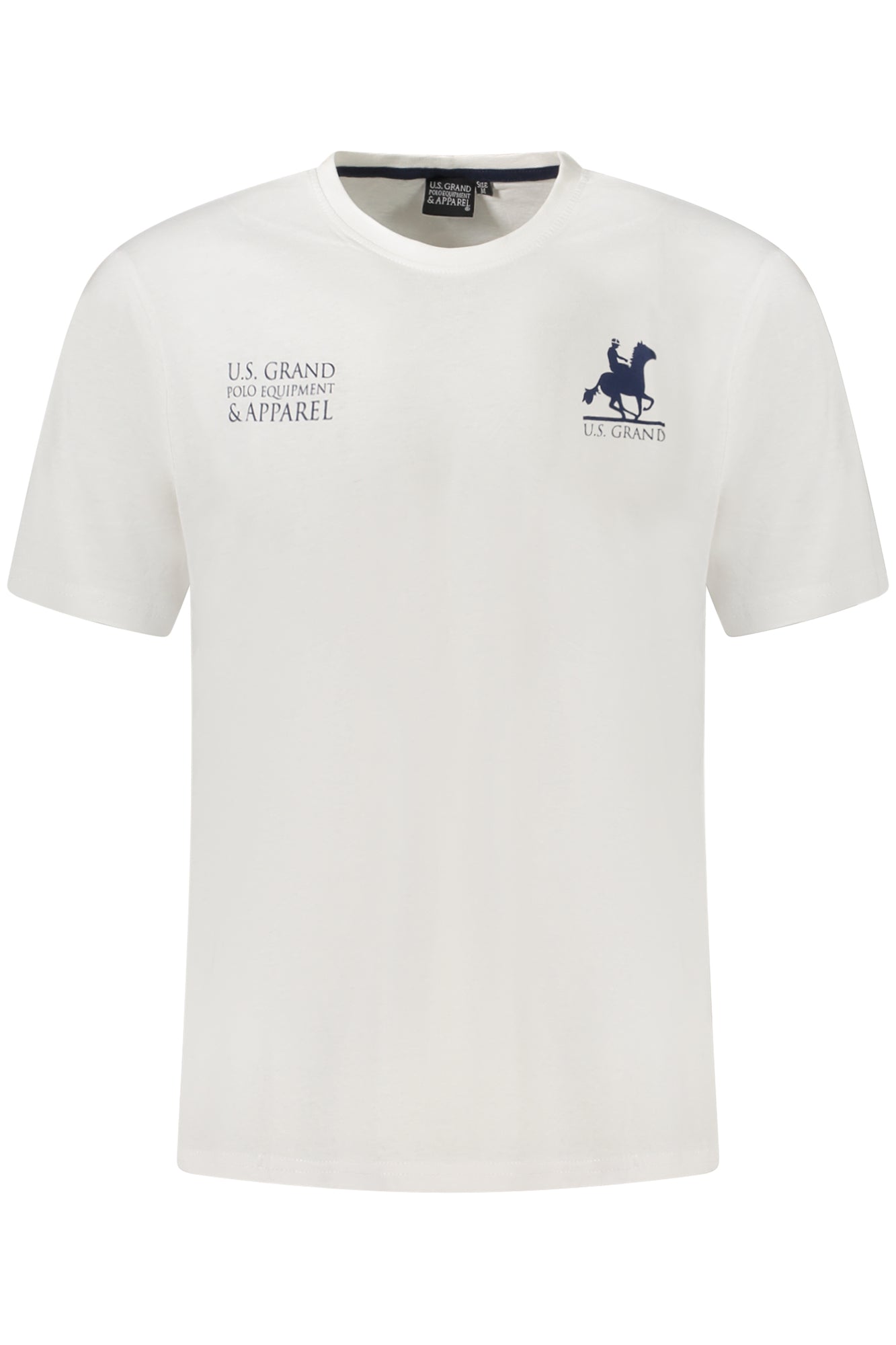 US GRAND POLO SHORT SLEEVE T-SHIRT MEN WHITE