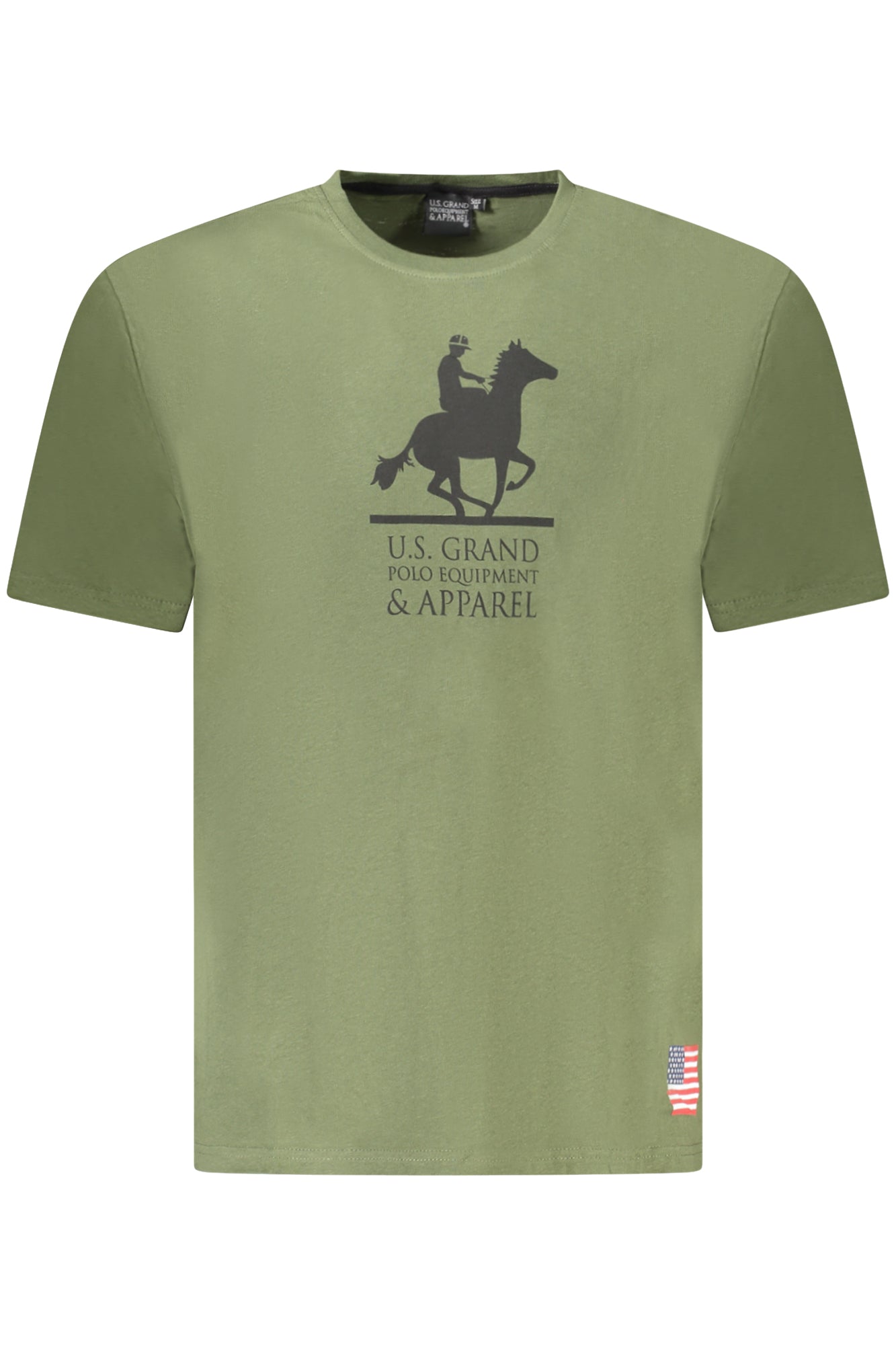 US GRAND POLO SHORT SLEEVE T-SHIRT MEN GREEN
