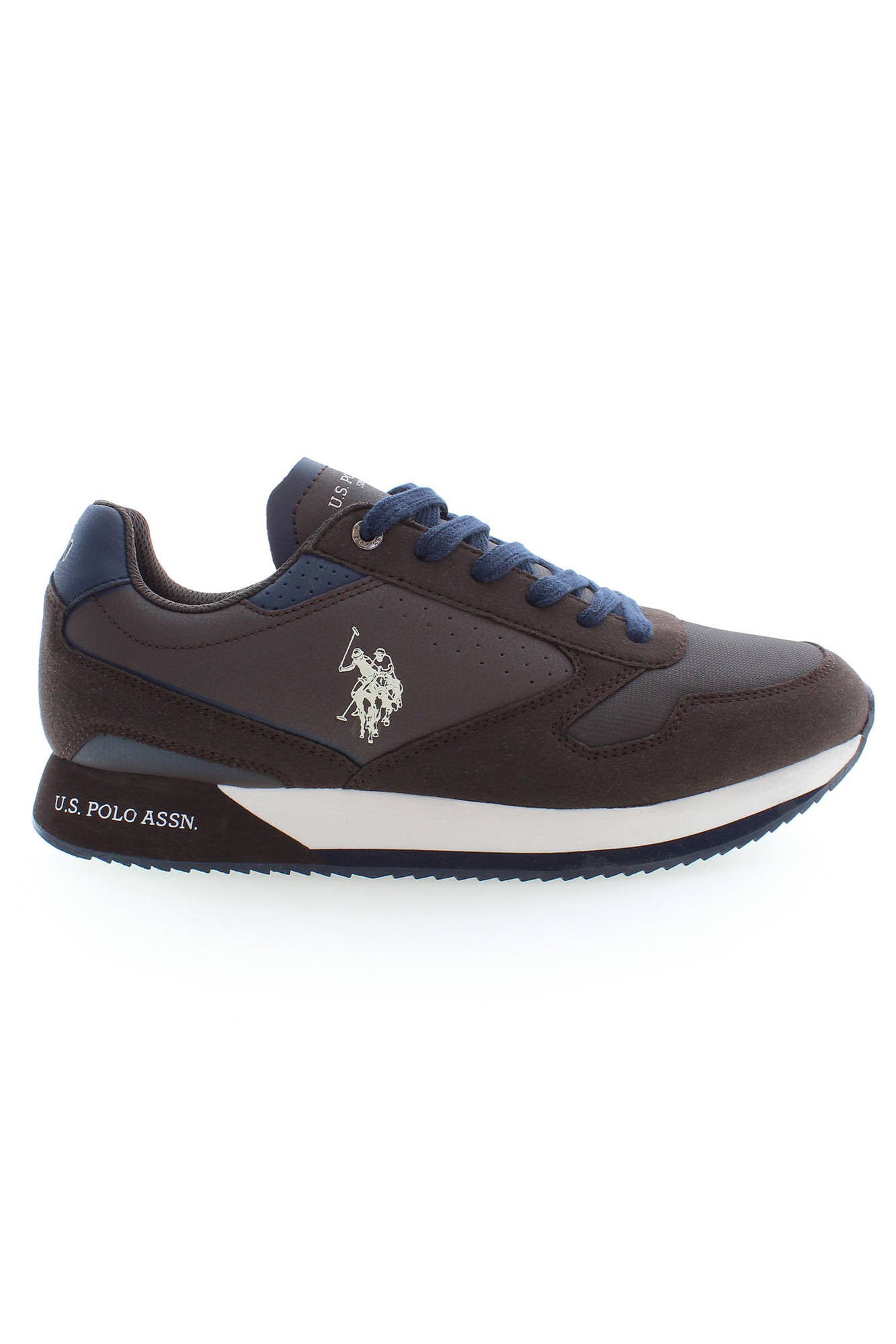 US POLO BEST PRICE MEN'S SPORTS SHOES BROWN
