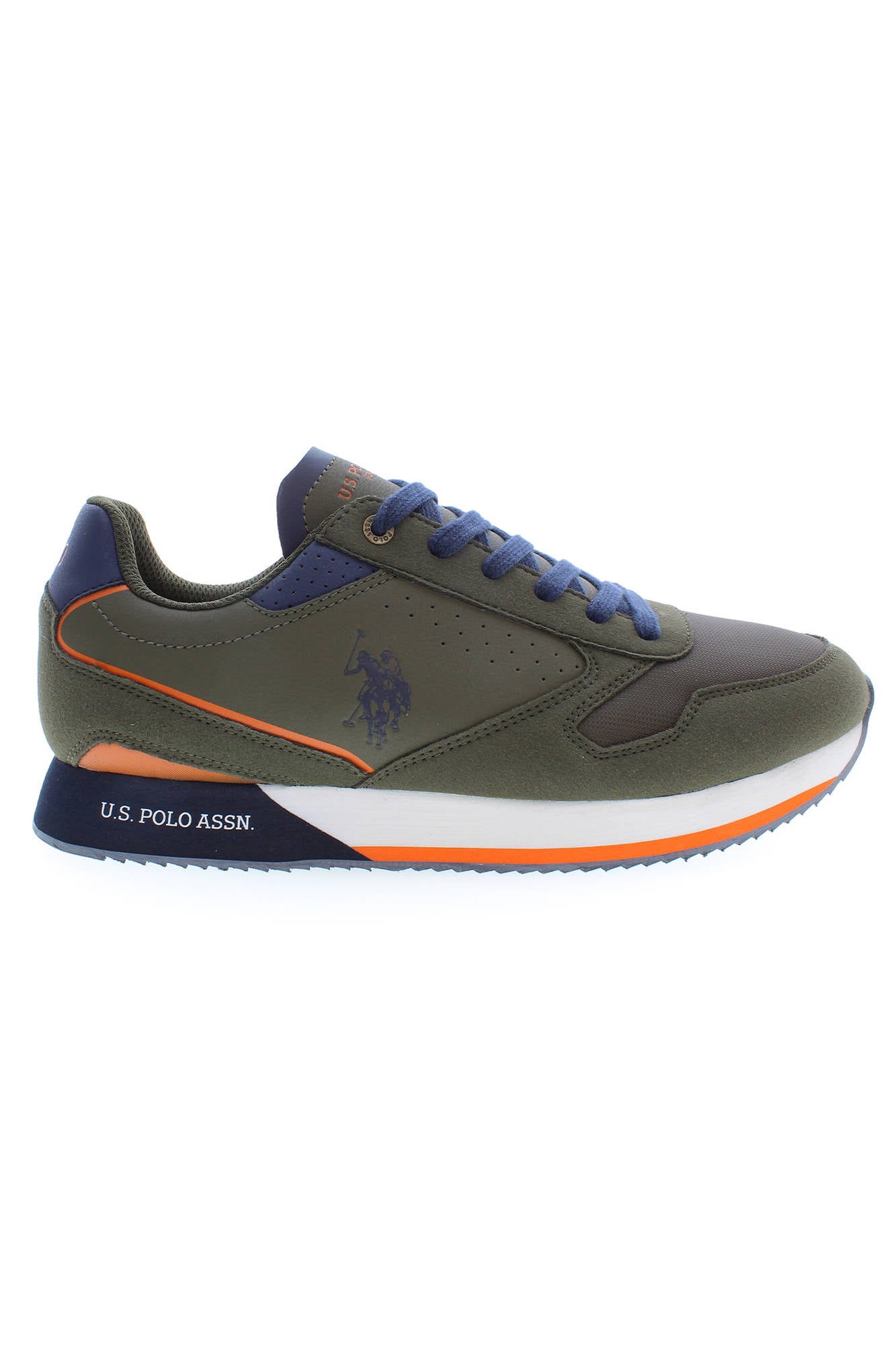 US POLO BEST PRICE GREEN MEN'S SPORTS SHOES